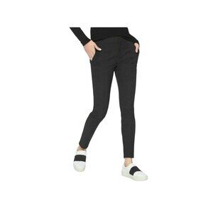 Athleta Wander Stash Skinny Pant Womens 8 Black Nylon/Spandex Athleisure